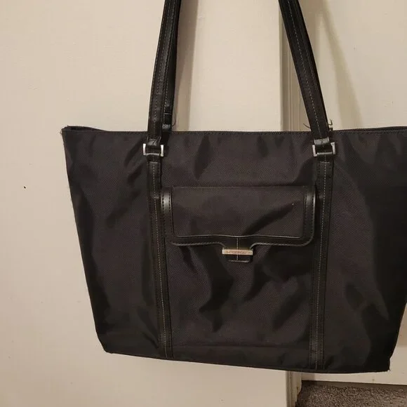 Samsonite shoulder work black laptop bag black multipockets, durable laptop - Picture 12 of 12